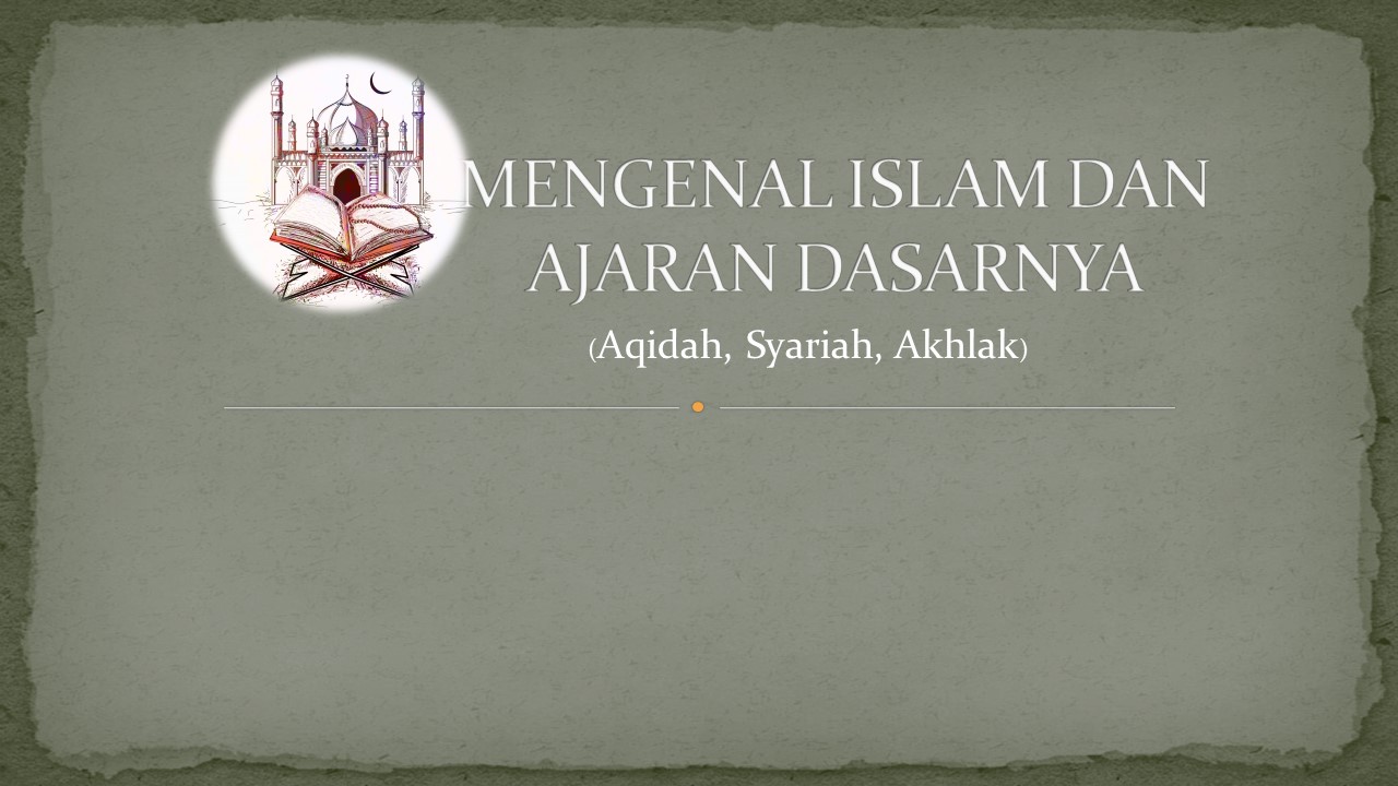 PENDIDIKAN AGAMA ISLAM FISIPKOMUNISKASI 1B