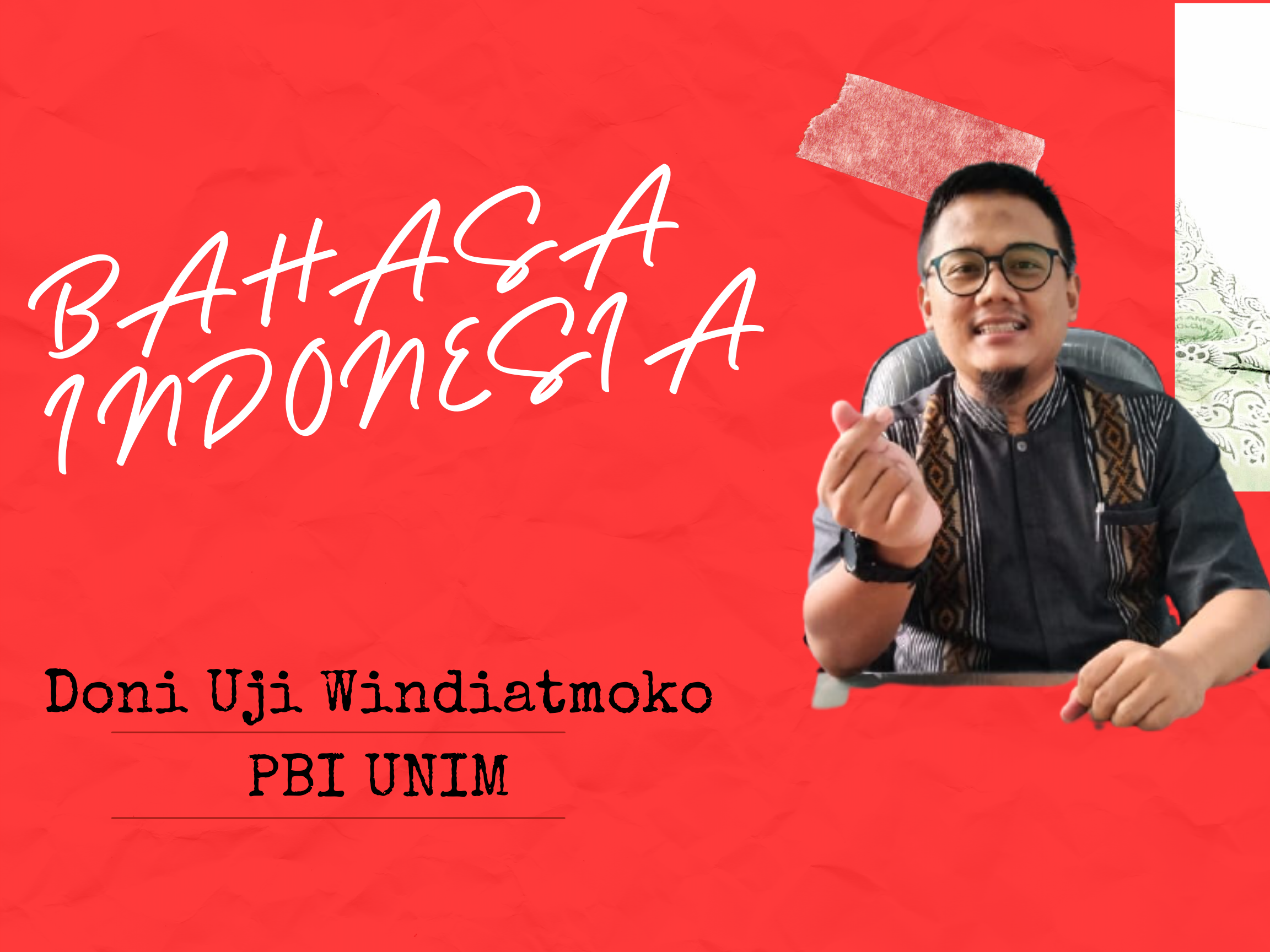 Bahasa Indonesia Profesi IK (B)