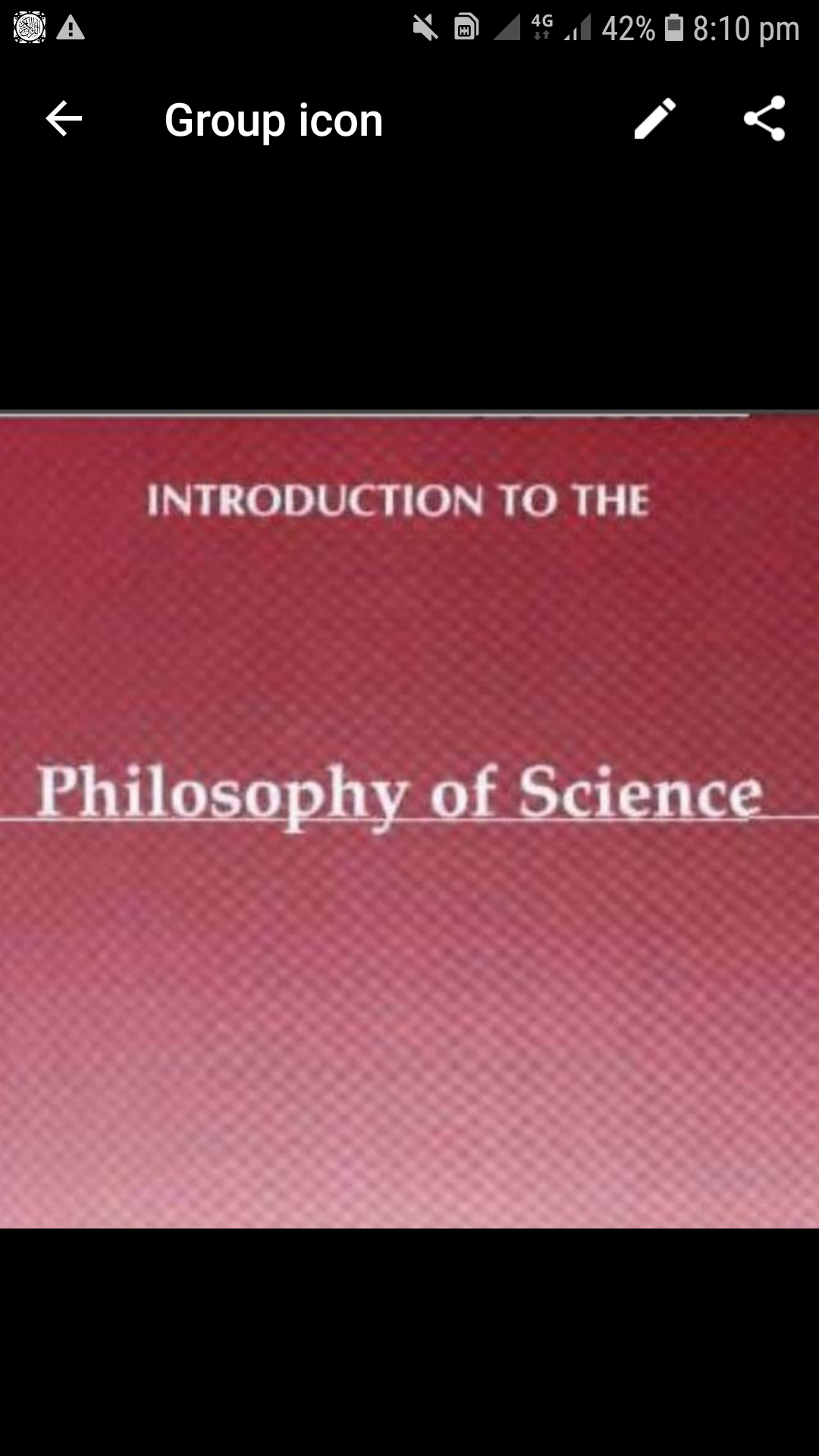 Philosophy of science