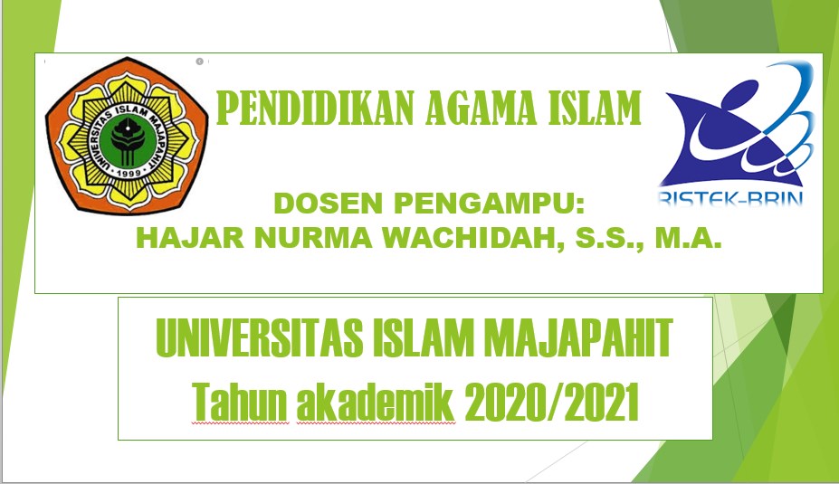 PENDIDIKAN AGAM ISLAM_TEKNIK MESIN 2021