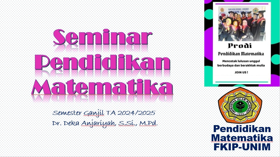 24 Ganjil_Seminar Pendidikan Matematika